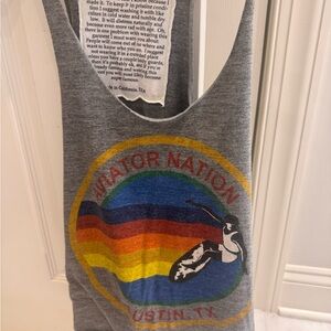 Gray Aviator Nation Tank Top